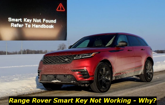 range rover smart key not working